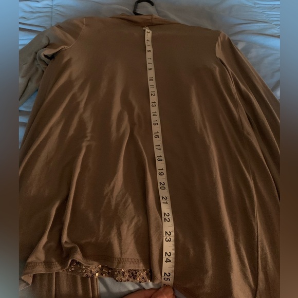 INC 2 piece set size XS taupe color GUC - Picture 11 of 14